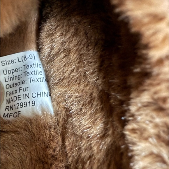 Jessica Simpson Leopard Print Slip-On Shoes - Brown and Tan - Picture 4 of 6